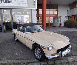 MG B CABRIOLET 1.8L COLLECTION - 66 000KM