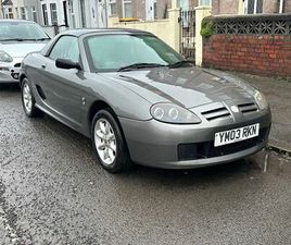MG, MGTF, CONVERTIBLE, 2003, MANUAL, 1589 (CC), 2 DOORS