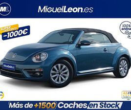 VOLKSWAGEN COCCINELLE CABRIOLET BEETLEMANÍA 1.2 TSI 77KW (105CV) CABRIO