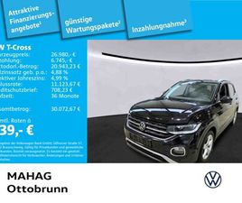 T-CROSS STYLE 1.5 TSI LED NAVI PARKPILOT APP DSG