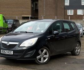 VAUXHALL MERIVA 1.4 16V EXCLUSIV MPV 5DR PETROL MANUAL EURO 5 (100 PS)