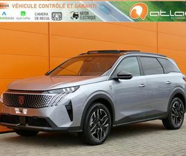 PEUGEOT 5008 E-DCS6 PEUGEOT 5008 III HYBRID 145 GT - BV E-DCS6 + PACK TOIT OUVRANT