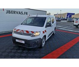 CITROEN BERLINGO SOCIETE CABINE APPROFONDIE XL BLUEHDI 100 CONTROL