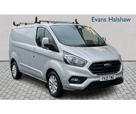 FORD TRANSIT CUSTOM FORD TRANSIT CUSTOM 2.0 ECOBLUE 130PS LOW ROOF LIMITED VAN