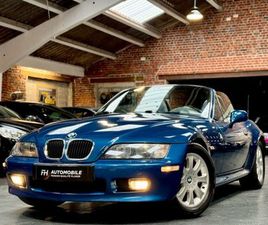 BMW Z3 Z3 M BMW Z3 ROADSTER 1.9L 118 CH BLEU TOPAZE SUSPENSIONS SPORT M, SIÈGES CHAUFFANTS CARNET ET HISTORIQUE ÉTAT REMARQUABLE