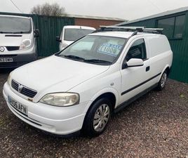 VAUXHALL, ASTRAVAN, CAR DERIVED VAN, 2005, MANUAL, 1686 (CC)
