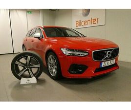 VOLVO V90 D4 VOLVO V90 D4 R-DESIGN JANUARIREA AUT-DRAG-HU-360KAM-VÄRM-NAVI-SOV