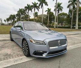 USED 2019 LINCOLN CONTINENTAL BLACK LABEL