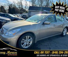 USED 2009 INFINITI G37X BASE