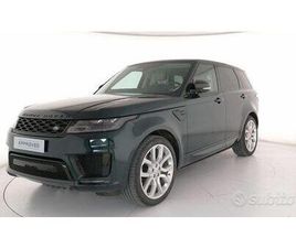LAND ROVER RANGE ROVER SPORT SDV6 LAND ROVER RANGE ROVER SPORT 3.0 SDV6 AUTOBIO...