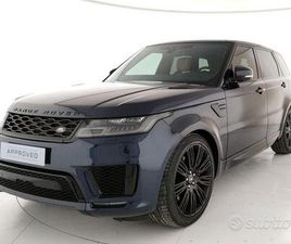 LAND ROVER RANGE ROVER SPORT I6 LAND ROVER RANGE ROVER SPORT 3.0D I6 MHEV HSE...