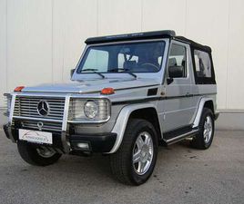 MERCEDES CLASSE G CABRIOLET G 300 MERCEDES-BENZ G-KLASSE G 300 GE CABRIO 2. HAND NUR 88TKM
