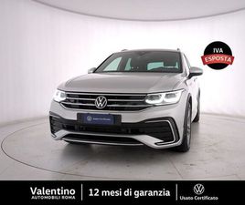 VOLKSWAGEN TIGUAN TIGUAN 2.0 TDI DSG 4M R-LINE 200 CV SCR