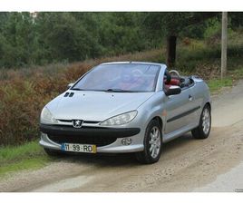 PEUGEOT 206 CC 2.0 I ( DESCAPOTÁVEL ) FEVEREIRO/01