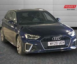2020 AUDI A4 35 TDI S LINE 5DR S TRONIC ESTATE DIESEL AUTOMATIC