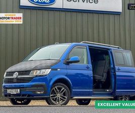 VOLKSWAGEN TRANSPORTER CREW CAB SWB L1H1 T30 TDI KOMBI HIGHLINE AUTO AIR CON SENSORS EURO 6