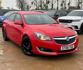VAUXHALL INSIGNIA 2017 VAUXHALL INSIGNIA 1.6 CDTI ECOFLEX LIMITED EDITION EURO 6 (START/STOP) 5DR HATCHBACK DIESEL MANUAL