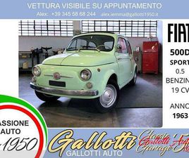FIAT 500 FIAT 500 D (EPOCA)