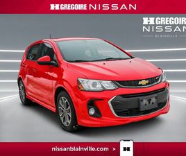 CHEVROLET SONIC LT AUTOMATIQUE – ÉCONOMIQUE, FIABLE ET BIEN É