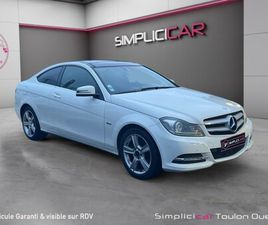 MERCEDES CLASSE C COUPE 220 CDI BLUEEFFICIENCY EDITION 1 GARANTIE 12 MOIS