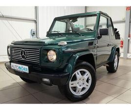 MERCEDES CLASSE G CABRIO G 500 MERCEDES-BENZ G 500 V8 CABRIOLET 2.HAND+DT.FAHRZEUG+SCHECKHEFT
