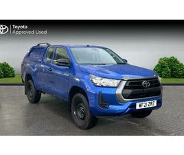 TOYOTA HILUX ACTIVE PICKUP'S 2.4 D-4D ACTIVE EXTRA CAB PICKUP 4WD EURO 6 (START/STOP) 4DR