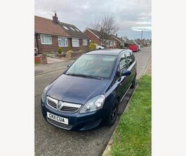 VAUXHALL ZAFIRA 1.7 CDTI ECOFLEX EXCLUSIV EURO 5 5DR