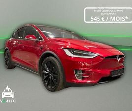 TESLA MODEL X 90D TESLA MODEL X 90D DUAL MOTOR - SOH 91 % MCU2 ATTELAGE 6 PLACES