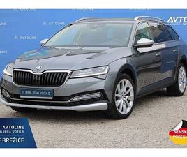 SKODA SUPERB COMBI SCOUT ŠKODA SUPERB 2.0 TDI SCOUT DSG 4X4 147KW MATRIX ACC SIDE AST ..