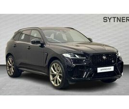 JAGUAR F-PACE P550 JAGUAR F-PACE ESTATE 5.0 V8 550 SVR 5DR AUTO AWD