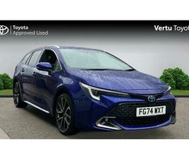 TOYOTA COROLLA TOYOTA COROLLA EXCEL ESTATE'S 1.8 VVT-H EXCEL TOURING SPORTS CVT EURO 6 (START/STOP) 5DR