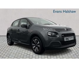 CITROEN C3 1.2 PURETECH 82 FEEL 5DR 2017