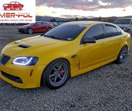 PONTIAC G8 PONTIAC INNY G8 GT 2009 6.0 BENZYNA 361KM