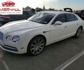 BENTLEY FLYING SPUR 2016 6.0L 6.0 BENZYNA 616KM