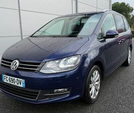 VOLKSWAGEN SHARAN ? VOLKSWAGEN SHARAN ? 2,0 TDI 150 CH DSG6 CARAT BLUEMOTION TECHNOLOGY