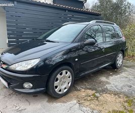 ❤️◊ PEUGEOT 206 SW 1.6 HDI 110 XS DIESEL BREAK NOIR