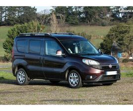 FIAT DOBLO PHASE II (2) DIESEL MULTIJET 1.6 16V DPF 105 CV LOUNGE PACK 06/2015 - 1ÈRE MAIN 174500 KMS (PEU ÉVOLUTIF) CT OK (19/01/2026) BON ETAT GENERAL CRIT’AI