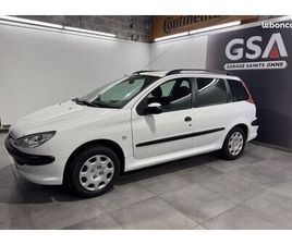 206 SW, 1.4L I 75CV 75000KM CT OK, DISTRIBUTION NEUVE