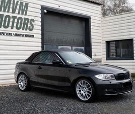 BMW SERIE 1 CABRIOLET 125 BMW SERIE 1 125I CABRIOLET - BVA STEPTRONIC CABRIOLET E88 LUXE