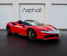 FERRARI SF90 STRADALE SPIDER FERRARI SF90 SPIDER ASSETTO FIORANO 1ÈRE MAIN FRANÇAISE FULL CARBONE