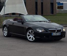 BMW SERIE 6 CABRIOLET 650 BMW SÉRIE 6 650CI 4.8 V8 376CH LIVRAISON REPRISE