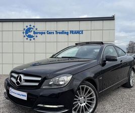 MERCEDES CLASSE C AVANTGARDE 220CDI 170CH DOUBLE TOIT PANO BOITE AUTO GAR 3M
