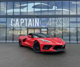 CORVETTE C8 CABRIOLET STINGRAY CHEVROLET CORVETTE CABRIOLET 6.2 V8 - 482 - BVA C8 CABRIOLET STINGRAY 2LT - GARANTIE 12 MOIS