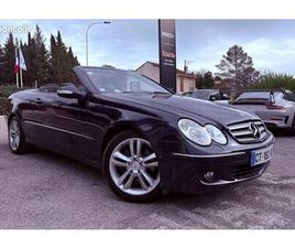 MERCEDES BENZ CLK 280 CABRIOLET FULL OPTIONS ETAT IRREPROCHABLE FAIBLE KMS 85.000 REEL CERTIFIER CT OK GARANTIE BVA CUIR GPS GROUP MOTORS ENTRETIEN A JOURS CT O