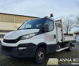 IVECO DAILY 2.3 D 130 CH VERSION 35C13 CAMION BENNE ROUES JUMELÉES