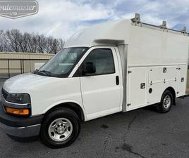 2018 CHEVROLET EXPRESS 3500 CUTAWAY 10' UTILITY SERVICE PLUMBERS VAN T