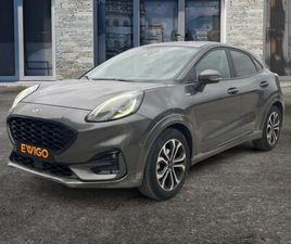 FORD PUMA 1.0 ECOBOOST 125 FLEXIFUEL MHEV ST LINE CARPLAY CAMERA SUIVIE COMPLET