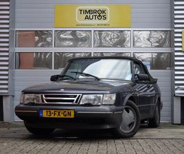 SAAB 900 CABRIO - 2.0 TURBO 16V RIJDEND RESTAURATIEOBJECT/DONOR