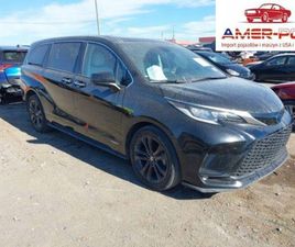 TOYOTA SIENNA XSE 2021 2.5 HYBRYDA 189KM