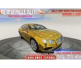USED 2016 BENTLEY CONTINENTAL GT V8